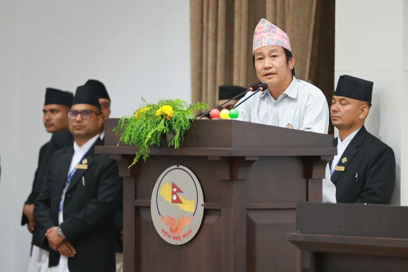 हर्क साम्पाङले रोष्ट्रमबाट बोलेपछि हट्यो सदनको अवरोध