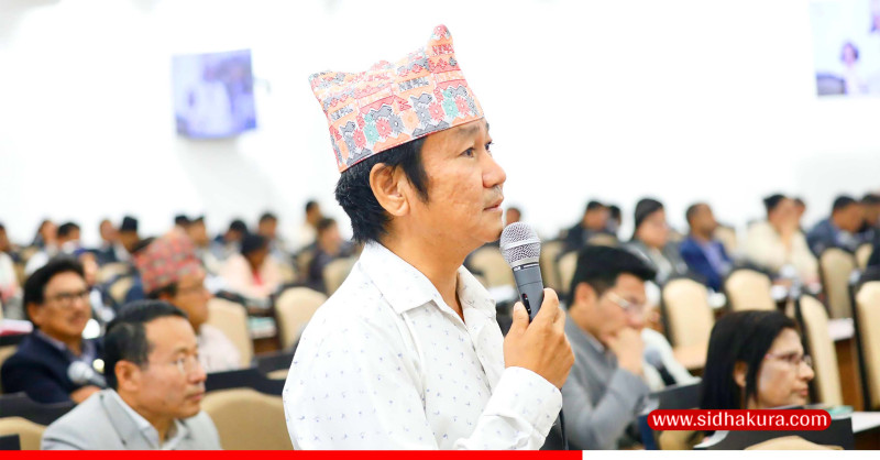 ‘प्रधानमन्त्रीज्यू त आउनुहुन्न, नेपाल सरकारको रक्षा मन्त्री को हुनुहुन्छ, सभामुखज्यूले बोलाइदिनुपर्यो’: हर्क साम्पाङ