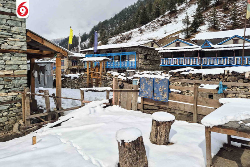 मौसम बदलीः यी जिल्लामा भए वर्षा र हिमपात