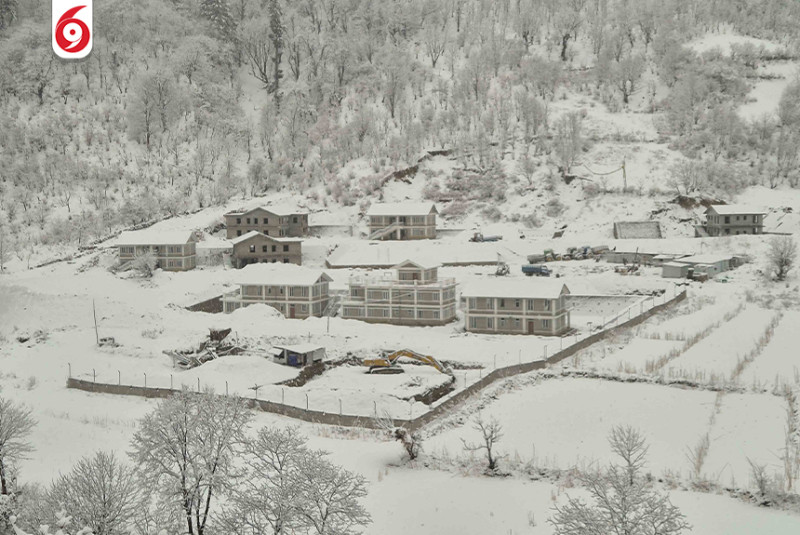 डोल्पाको काइगाउँमा भारी हिमपात, जनजीवन प्रभावित