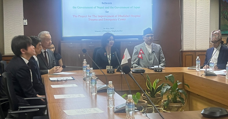 जापानले नेपाललाई थप ५७ करोड ३० लाख येन अनुदान उपलब्ध गराउने