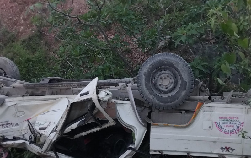 बैतडीमा जीप दुर्घटना हुँदा दुई जनाको मृत्यु, छ जना घाइते
