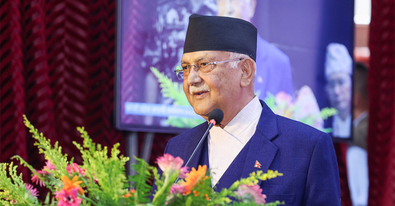 ‘माउन्ट एभरेष्ट र सगरमाथाको सम्बन्ध छैन, सगरमाथा इज सगरमाथा’ – प्रधानमन्त्री ओली