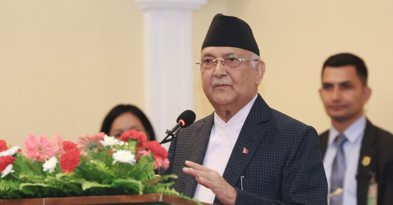 मैले बाघको सङ्ख्या बढाउनु पर्दैन भन्दा कुरै नबुझी गलत टिप्पणी गरियोः प्रधानमन्त्री ओली