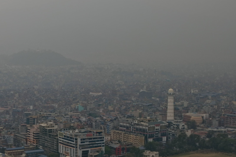 काठमाडौं विश्वको चौथो प्रदूषित सहरका रूपमा सूचीकृत(तस्बिरहरु)