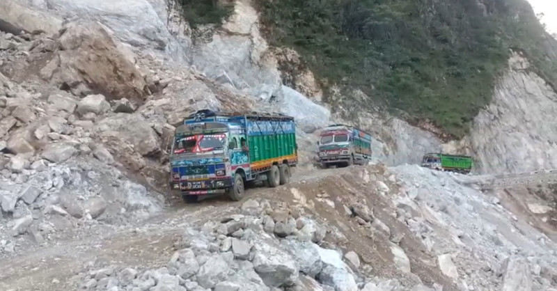 अवरुद्ध कालीगण्डकी करिडोरको बागलुङ खण्ड ८ दिनपछि आयो सञ्चालनमा