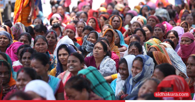 आन्दोलनको ११० औँ दिनमा काठमाडौँको सडकमा लघुवित्त पीडित (तस्विरहरु)