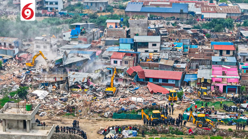 देशभर सञ्चालन गरियो अतिक्रमित संरचना हटाउने अभियान