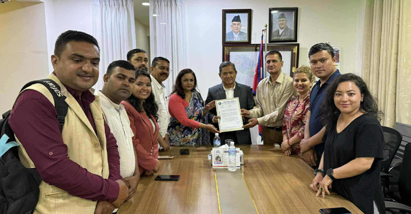 नेपाल पत्रकार महासङ्घद्वारा अनलाइन सञ्चारमाध्यम दर्ता र नवीकरणका अवरोध हटाउन आग्रह