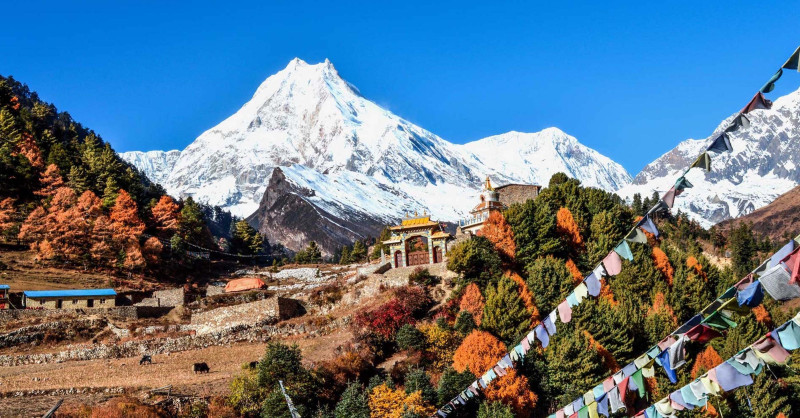 मनास्लुको हिउँपहिरोमा पुरिएर मृत्यु भएका दुई व्यक्तिको शव काठमाडौँ लगियो