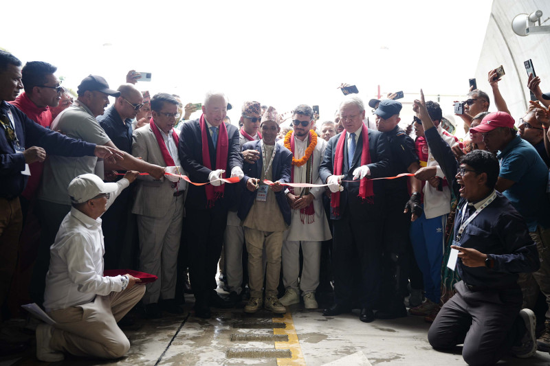 देशको पहिलो अत्याधुनिक सुरुङमार्गको गरियो उद्घाटन (तस्बिरहरू)