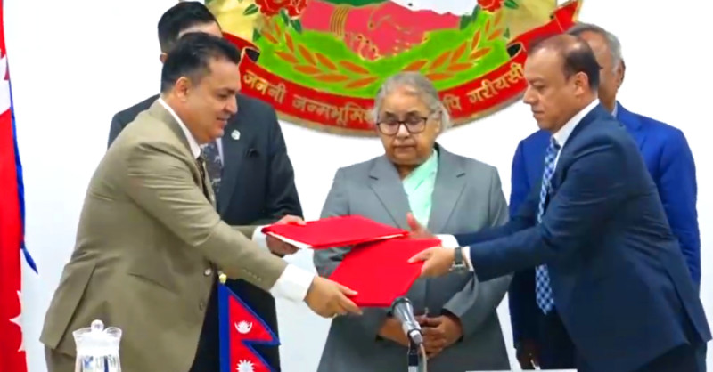 प्रधानमन्त्री सुशीला कार्कीको उपस्थितिमा एनआरएनएको एकता