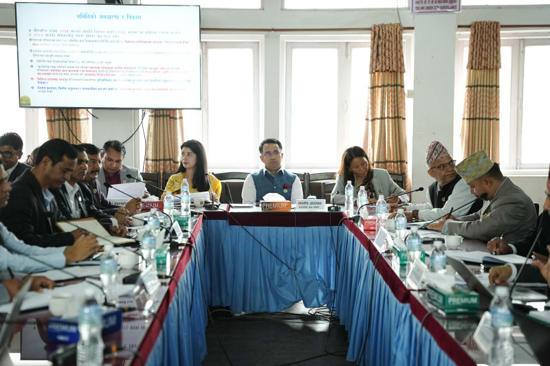 सार्वजनिक लेखा समितिको बैठक(तस्बिरहरु)
