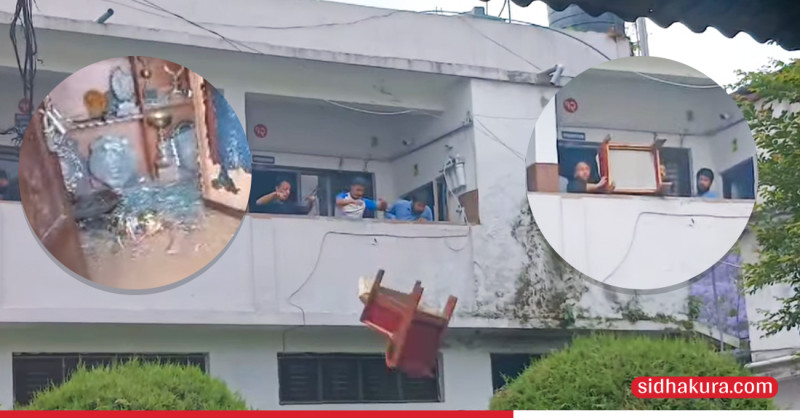 आरआरमा जटिल बन्दै स्ववियु गठन, मनलाग्दी कार्यसमिति गठन गरेको भन्दै कार्यकक्षबाट फालियो क्याम्पस प्रमुखको कुर्सी