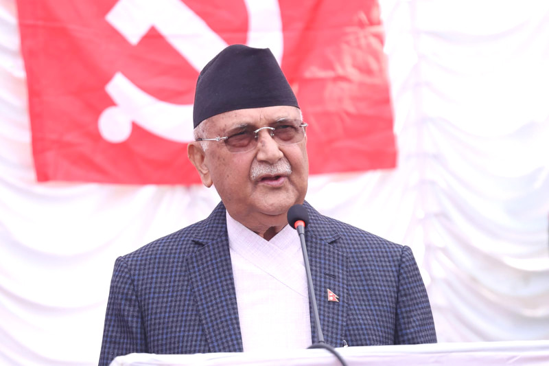 गलत विचारका आधारमा वाम एकता हुन सक्दैनः प्रधानमन्त्री ओली
