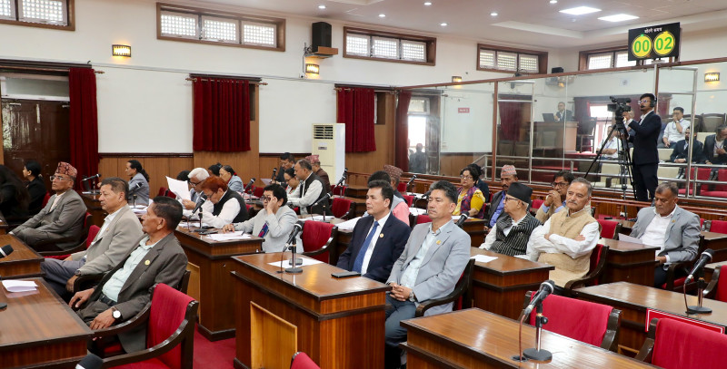 राष्ट्रियसभाले पारित गर्यो विपद् व्यवस्थापनसम्बन्धी विशेष प्रस्ताव