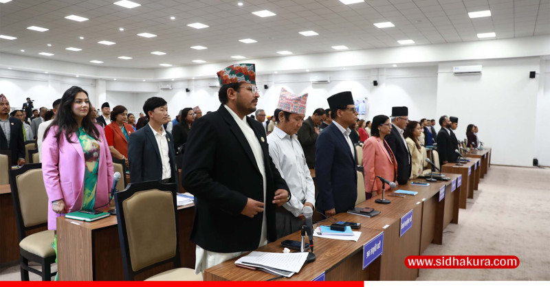 संसद्‍मा विपक्षीको अवरोधः प्रधानमन्त्रीको अभिव्यक्ति प्रधानमन्त्रीले नै सच्याउन विपक्षीको माग