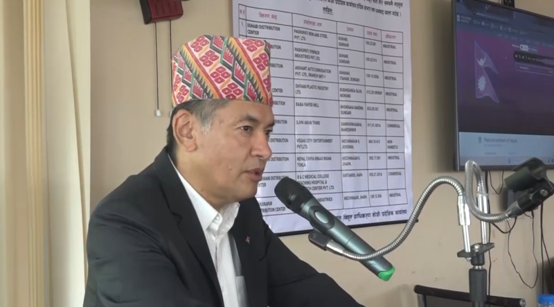 लोडसेडिङको हल्लामा कुनै सत्यता छैनः हितेन्द्रदेव शाक्य