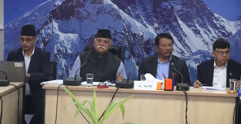 बर्खामा पूर्वाधारमा हुनसक्ने क्षति न्यूनिकरणको तयारी गर्न सरकारलाई निर्देशन