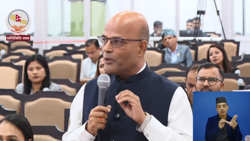 सरकार सिंहदरबारबाट नभई बाहिरबाट हुकुमी र गुण्डा शैलीमा सञ्चालन भइरहेको छः अमरेशकुमार सिंह