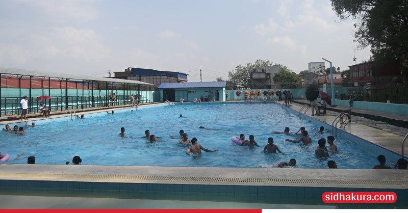 सर्वसाधारणका लागि १० वर्षपछि खुल्यो बालाजु पौडीपोखरी, कति लाग्छ शुल्क ? (तस्विरहरु)