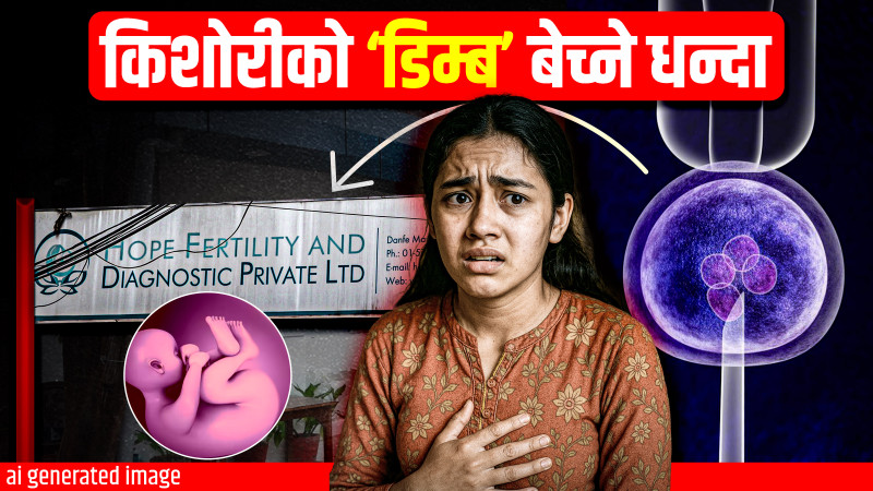 राजधानीमा चलेको किशोरीको डिम्ब बेच्ने धन्दामा प्रहरीको अपरेसन !
