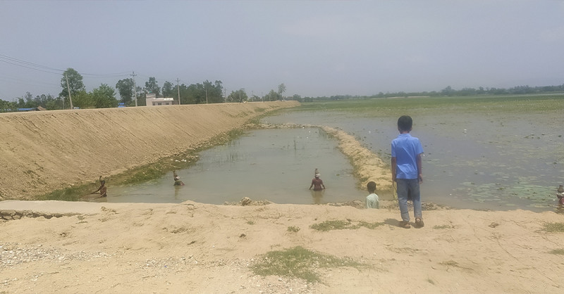 गाउँपालिकाको नामकरण गरिएको ताल नै संकटमा