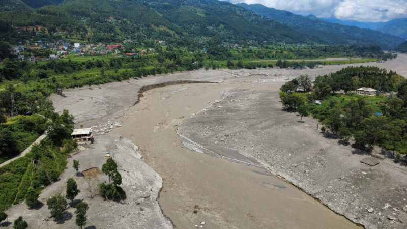 भोटेकोशी बाढीः पुनर्निर्माणका लागि ७ खर्ब २३ अर्ब ३१ करोड ५२ लाख रुपैयाँ आवश्यक पर्ने