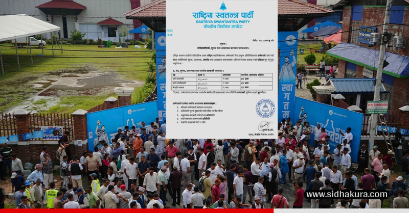 रास्वपामा उम्मेदवार बन्न पैसा कति लाग्छ, अरु के के चाहिन्छ ?