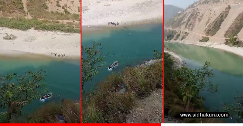 रामेछापमा बस दुर्घटना अपडेटः चार जनाको मृत्यु