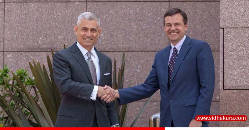 अमेरिकी सहायक विदेशमन्त्री कपुरलाई दूतावासले गर्‍यो स्वागत