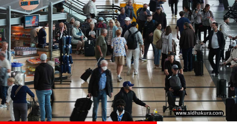 सरकारी बन्दका कारण अमेरिकी एयरलाइन्सका दुई हजार ५०० भन्दा बढी उडान रद्द, यात्रुहरू समस्यामा