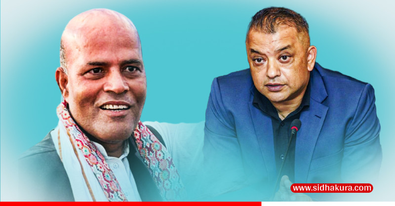गगनलाई अमरेशको कटाक्ष : पार्टीको जिम्मा ठग र भ्रष्टाचारीलाई सुम्पिएपछि नेताहरू बाहिरिए