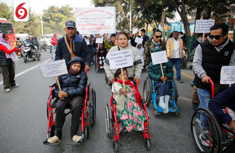 आज ३४औँ अन्तरराष्ट्रिय अपाङ्गता दिवस