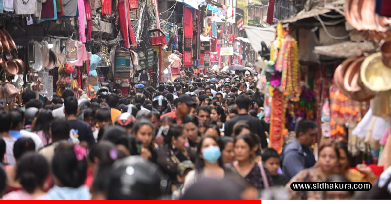 असन–इन्द्रचोकमा बढ्यो चहलपहल(तस्बिरहरु)