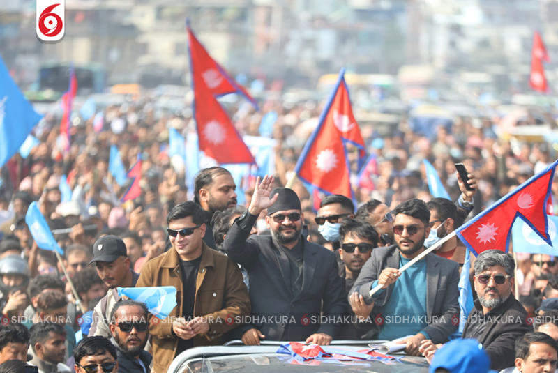 रास्वपाका बालेन शाहले गराए मनोनय दर्ता (तस्विरहरु)