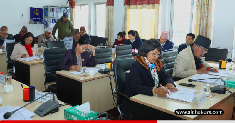 विधायन व्यवस्थापन समितिद्वारा पर्यटन विधेयक पारित