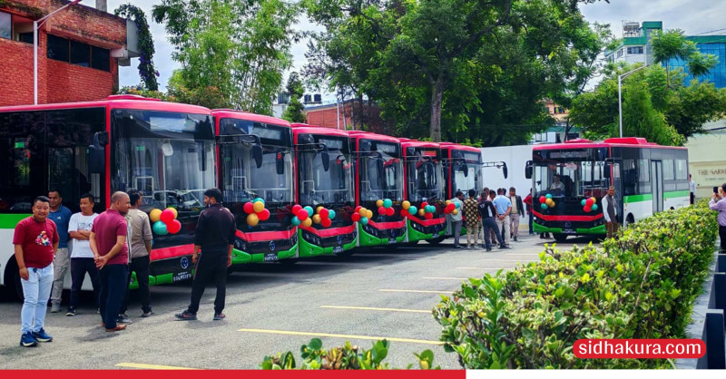 महानागर यातायातले सुरु गर्यो विद्युतीय वस सेवा