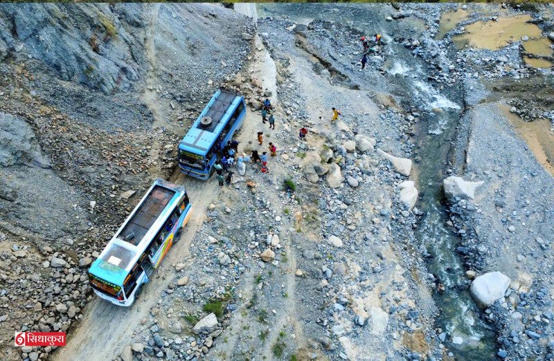 बीपी राजमार्गको चौकीडाँडा सडकखण्ड, तीब्र गतिमा काम हुँदै आज सडक खुल्ने