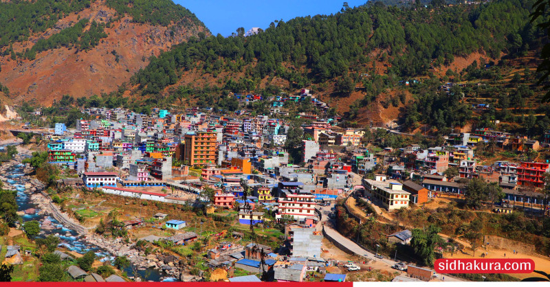 बुर्तिबाङलाई नयाँ सहर बनाउने कार्य सुस्त गतिमा