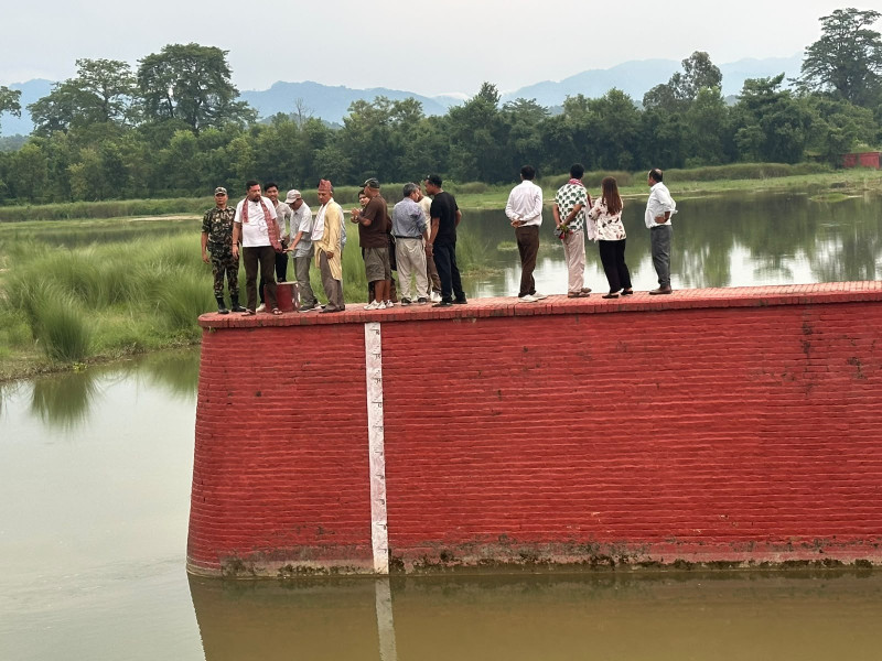 नेपालको ऐतिहासिक चन्द्र नहर पुगे ऊर्जामन्त्री श्रेष्ठ, विश्व सम्पदा सूचीमा समेट्न सिफारिस गर्ने