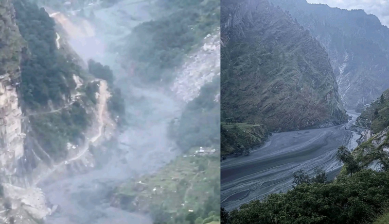 बुढीगण्डकीमा ठूलो बाढी, सल्लेरी र जगतमा क्षति