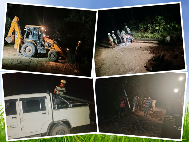 बुढीगण्डकी बाढीबाट ४१२ मेगावाट क्षमताका आयोजनामा क्षति, सरकारले १० घण्टामै पुर्‍यायो विजुली