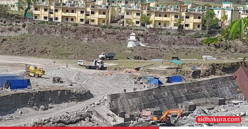 नेपाली भूमिमा भारतले निर्माण गरेको तटबन्ध रोक्न माग