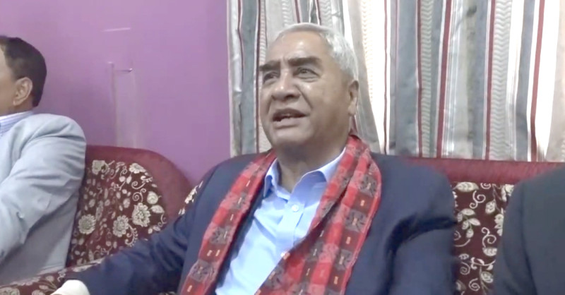 मन्त्रिमण्डल पुनर्गठनको सम्भावना छैनः देउवा