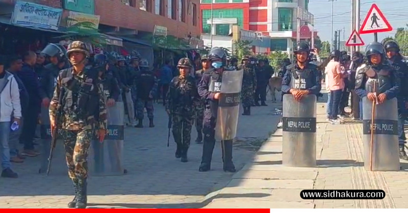 एमाले नेता बस्नेतविरुद्ध धनगढीमा विरोध प्रदर्शन, सुरक्षा व्यवस्था कडा