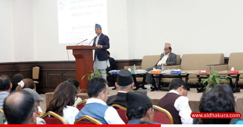 सांसदका काम र व्यवहार जनताले नियालिरहेका हुन्छन्ः सभामुख