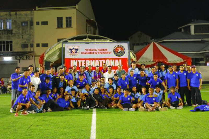फुटबलर आशिष राईको उपचारका लागि एन पेनाङ एफसीको अग्रसरतामा १२ लाख रुपैयाँ संकलन