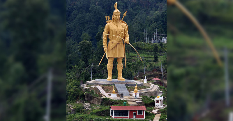 बुइपामा ११० फिट अग्लो यलम्बरको प्रतिमासहित पार्क निर्माण
