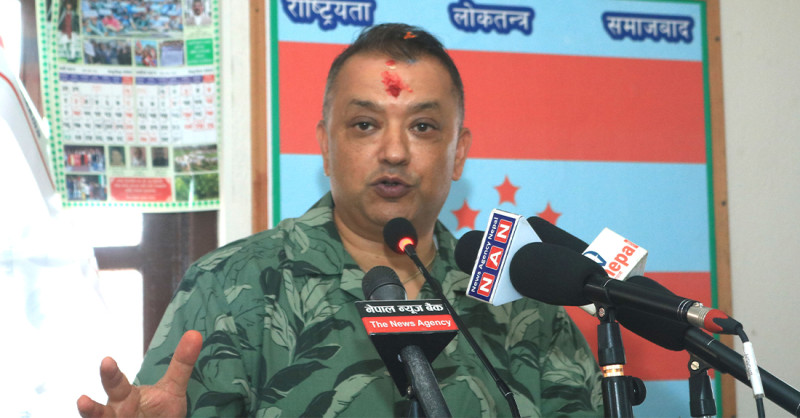 व्यक्तिले गरेका गल्तीको पार्टीले जिम्मा लिँदैन, जस्ले गल्ती गर्छ त्यसैले भोग्नु पर्छ : गगन थापा